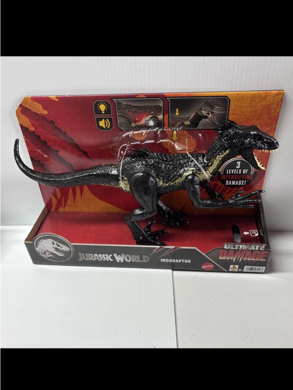 Jurassic World Indoraptor - Ultimate Damage - Lights And Sounds Figure NEW